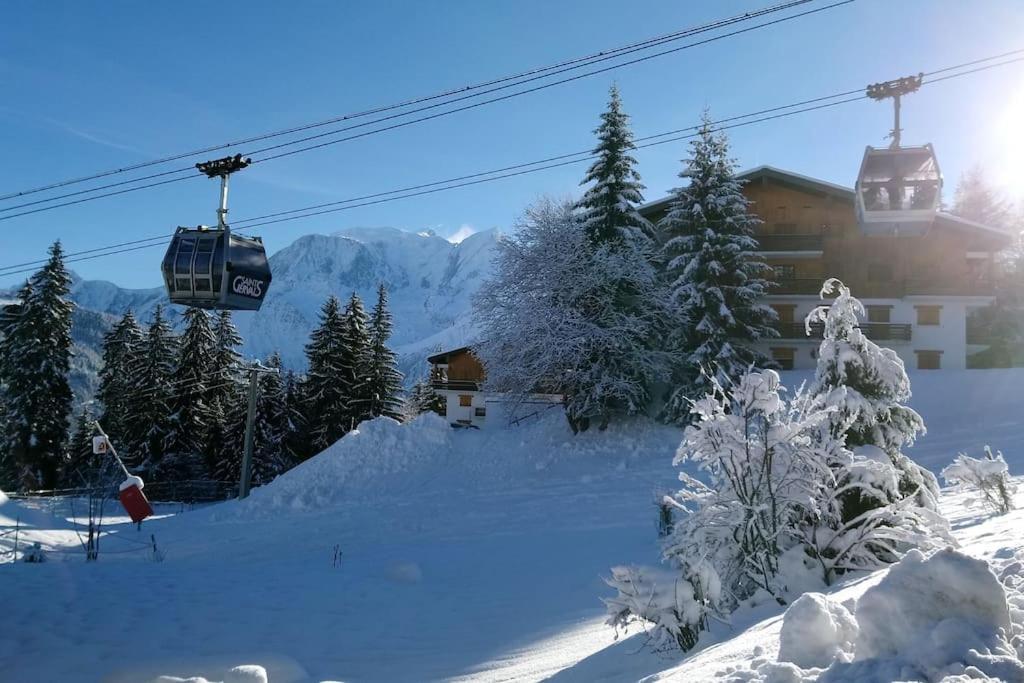 Studio Bettex 4P- Vue Mont-Blanc Saint-Gervais-les-Bains Exterior photo