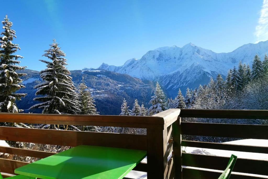 Studio Bettex 4P- Vue Mont-Blanc Saint-Gervais-les-Bains Exterior photo